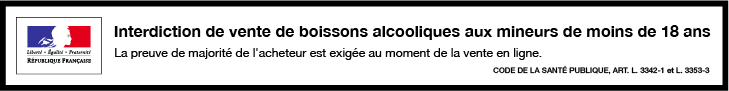 Interdiction de vente de boissons alocooliques aux mineurs de moins de 18 ans